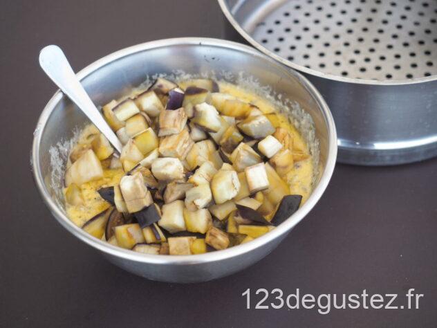 Flan d'aubergines aux herbes | Recette 1,2,3...Dégustez
